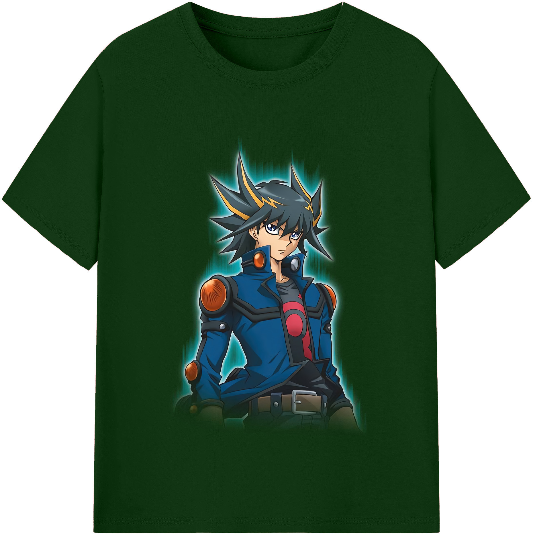 （画像用） 遊☆戯☆王 Yu-Gi-Oh! 綿100％半袖Tシャツ（フロントプリント）